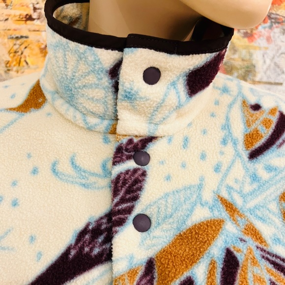 PATAGONIA SYNCHILLA Sweater Pullover Unisex Size M Snaps Closure Long Sleeves - Picture 9 of 15